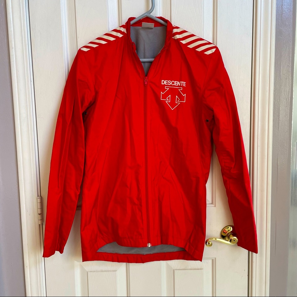 Vintage Red Descente Nylon Jacket Medium